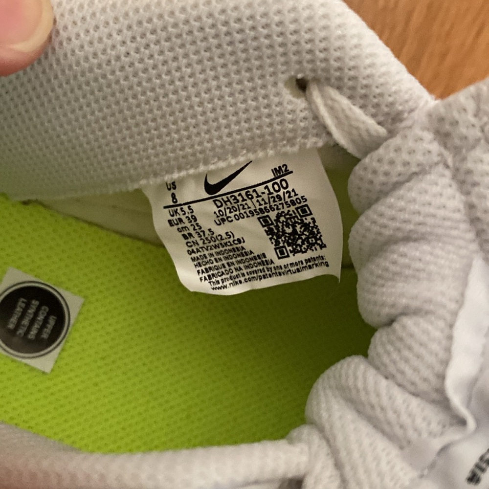 Women’s Nike White, Tan, and Black Sneakers - 8 - Picture 11 of 11